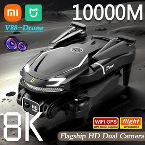 Mijia V88 드론 8k 전문 Hd 항공 5g GPS 리모컨 항공기 듀얼 카메라 장난감 쿼드콥터 10000m
