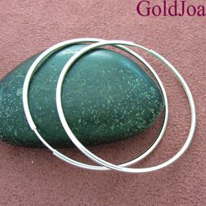 럭셔리 45mm 파이프 링 실버귀걸이 (30008e) 선물용인기