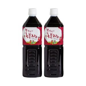 황가네농장 행복한 음료 대용량 음료간식 복분자 원액 1L 2개