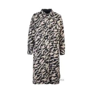 [롯데백화점]이자벨마랑 FW24 여성 폰티지 제브라 롱코트 MA0018FE B3D02E BKBE