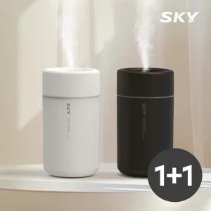 [1개+1개] 스카이 C타입 탁상용 차량용 무드등 미니 초음파 가습기