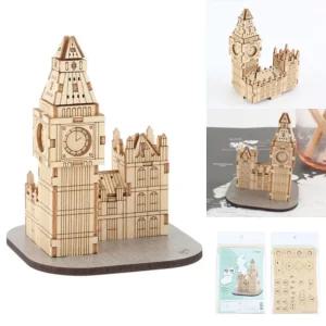 영공방 빅벤 나무모형 만들기 입체퍼즐 영플래닛 영국런던 시계탑 우드미니어처 CM897