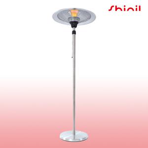 신일 파티오히터 업소용 야외 테라스 공사 현장 카페 삿갓난로 하이라이트 파티오히터