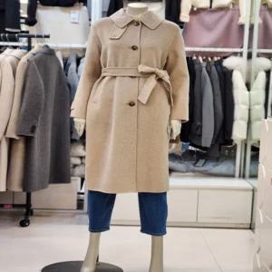 [숲]여성 핸드메이드 벨티드 맥 코트 OABHCT2