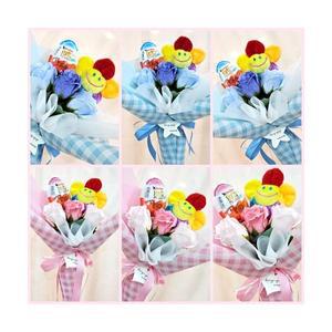 스마일꽃인형 킨더조이꽃다발 유치원 초등학교 졸업식 입학식 발표회 연주회 학예회