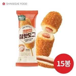[신세계푸드] 올반 크런치찰핫도그 15봉