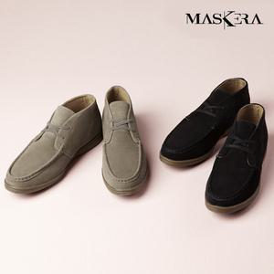 마스케라 남성 소가죽 앵클 로퍼 부츠 AK01M