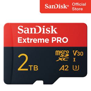 샌디스크 마이크로 SD카드 익스트림 프로 2TB 2테라 블랙박스 닌텐도 핸드폰 카메라 외장 메모리