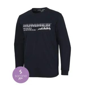 [아웃도어스/험머]험머 남성 소로나 긴팔 기능성 기모 티셔츠 네이비