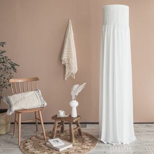 베베데코 에어컨커버 스판 스탠드 사각 릴리 레이스