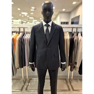 [바쏘](마산점)FW 다크 네이비 컬러 솔리드 스판 남성겨울정장세트