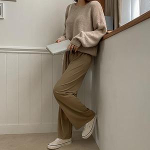 [시크릿라벨] 와이드스트링밴딩팬츠