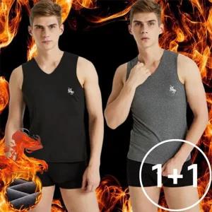 [굿스맨][1+1] 남성 겨울런닝 기모 탱크탑 내복상의 2장세트