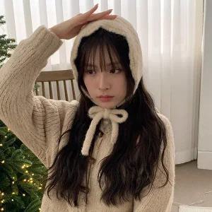 [수앤수]코지 니트 양모 귀도리 (24T081)