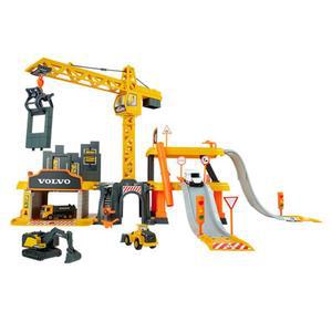 다이캐스트 볼보 건설 플레이세트 미니카 5개포함   TA-356