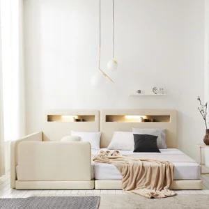 홈즈 스테이 LED 저상형 모듈 패밀리 침대 Q+Q 데이베드형 HSY858