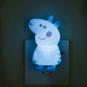 미니언즈 페파 피그 페이지 플러그인 LED 야간 조명, 애니메이션 캐릭터, 조지 베드라이트, 침실 어린이 생일 파티 장난감 선물