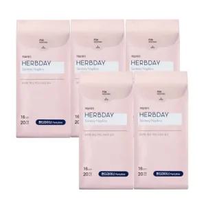 허브데이 생리대 팬티라이너5팩 _100p