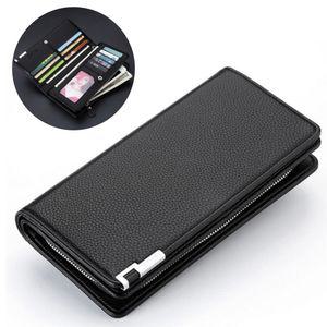 남자장지갑 카드지갑 손목끈 파우치 남성 손가방 장지갑 아빠지갑선물 10대지갑 20대지갑 30대지갑