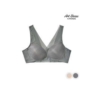 [아르보]상하변 크로스 매시 레이스 노와이어 브라 SNBRL251 _P379127663