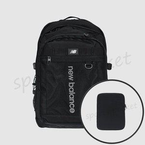 [뉴발란스]NBGCESS102 블랙 (NB TAP-TAB) Hyper Backpack 하이퍼 백팩 학생 직장인 가방 파우치 포함