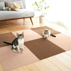 강아지 미끄럼방지 매트 크림 10P 슬개골 관절 보호