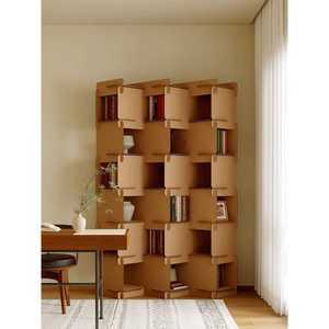 종이가구 종이선반 책장 DIY 인테리어 진열장 조립식 골판지
