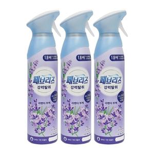 페브리즈 에어 라벤더 부케 165g x3 /실내냄새제거/방향제