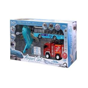[MEL851RQ_52GP]비행기 소방차 작동완구 장난감 3종세트