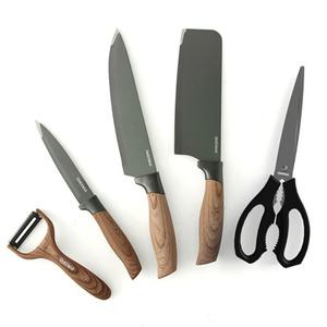 [QUEENAR] 퀸나 딥 우드 5종 칼세트