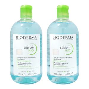 바이오더마 세비엄 H2O Sebium 클렌징워터 500ml 2개