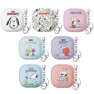 갤럭시버즈3 2 프로 라이브 이어폰 하드 케이스 키링 스누피 피크닉 귀여운 캐릭터 감성 미니멀 심플