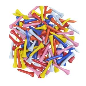 (원모어) 골프숏티 파3 플라스틱숏티 42MM 100개 필드/숏티/드라이버티/나무티/제자리골프티/우드티