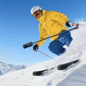 Insta360/ONE X4/ X3/X2/ GO3/ONERS ONE용 AA87C 스키 폴 마운트 더블 보드 셀카