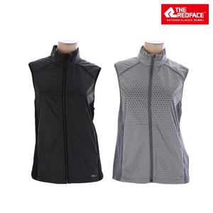 [레드페이스 본사] 여성 자카드 메쉬 프린트 베스트 REWFVEM20054