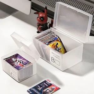 반투명 보관이 편한 다용도 포카통 포토카드 탑로더 정리함 케이스