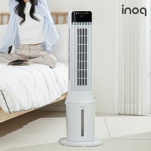 물통분리 간편세척 리모컨 컨트롤 가정용 업소용 타워팬 냉풍기 9L