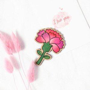 [JHQS93GU_4B]카네이션 브로치 만들기