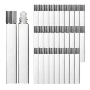 롤온 향수용기 공병 실버 뚜껑 투명 10ml 30개 디퓨저용기 방향제 차량용방향제 디퓨저재료