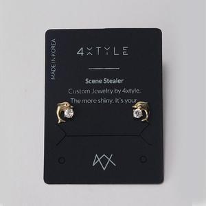 (10K 골드) 미니 돌핀 귀걸이