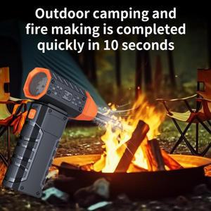 샤오미 160000 RPM 미니 공기 송풍기 휴대용 전기 터보 제트 팬 52 메터/초 풍속 브러시리스 모터 폭력 팬(