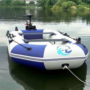 바다 고무 보트 낚시배 래프팅 두꺼운 단단한 물놀이 선외기 레저 블랙바이슨 모터