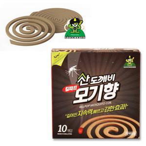 모기향 10개입 코일형 모기약 길어진 지속력 빠르고 강한 효과