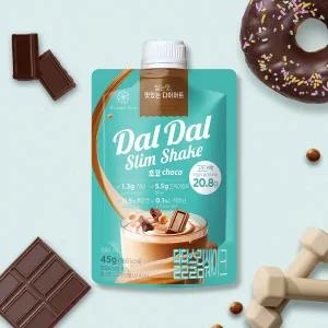 [달달슬림쉐이크]달달슬림 단백질 쉐이크 파우치 다이어트 식사대용 프로틴 파우더 보충제 보테지앙 초...