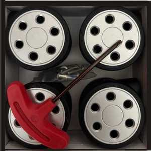 리모와 캐리어 호환 휠 바퀴 교체용 부품 수리 가방