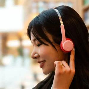 [리스닝룸 by ODE](강남점)몬도 프리스타일 핑크 온이어 레트로 헤드폰 페더엘리아스