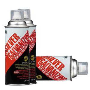 징크 프라이머 냉간 실버 아연 도금제 녹 부식제거 스프레이 실리콘 은색코팅 고순도 조선소에서 많이 사용하는 제품
