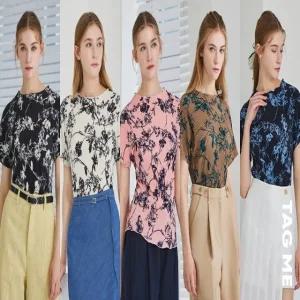 25SS 태그미 플리츠 블라우스 5종