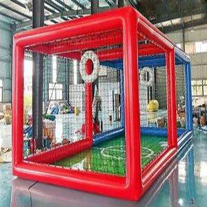 대형 비행기 드론 훈련 에어버룬 연습장 축구 비행 짐벌 케이지 주행