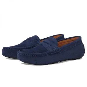 폴로 랄프로렌 Anders 스웨이드 페니 드라이버 - Hunter 네이비 로퍼 남성화